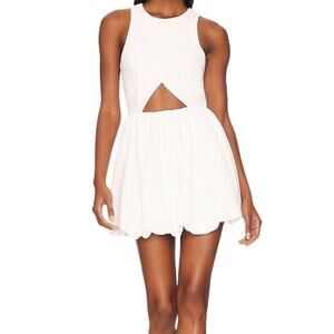 NBD Armelle Mini Dress White Size Large NWT Sold Out